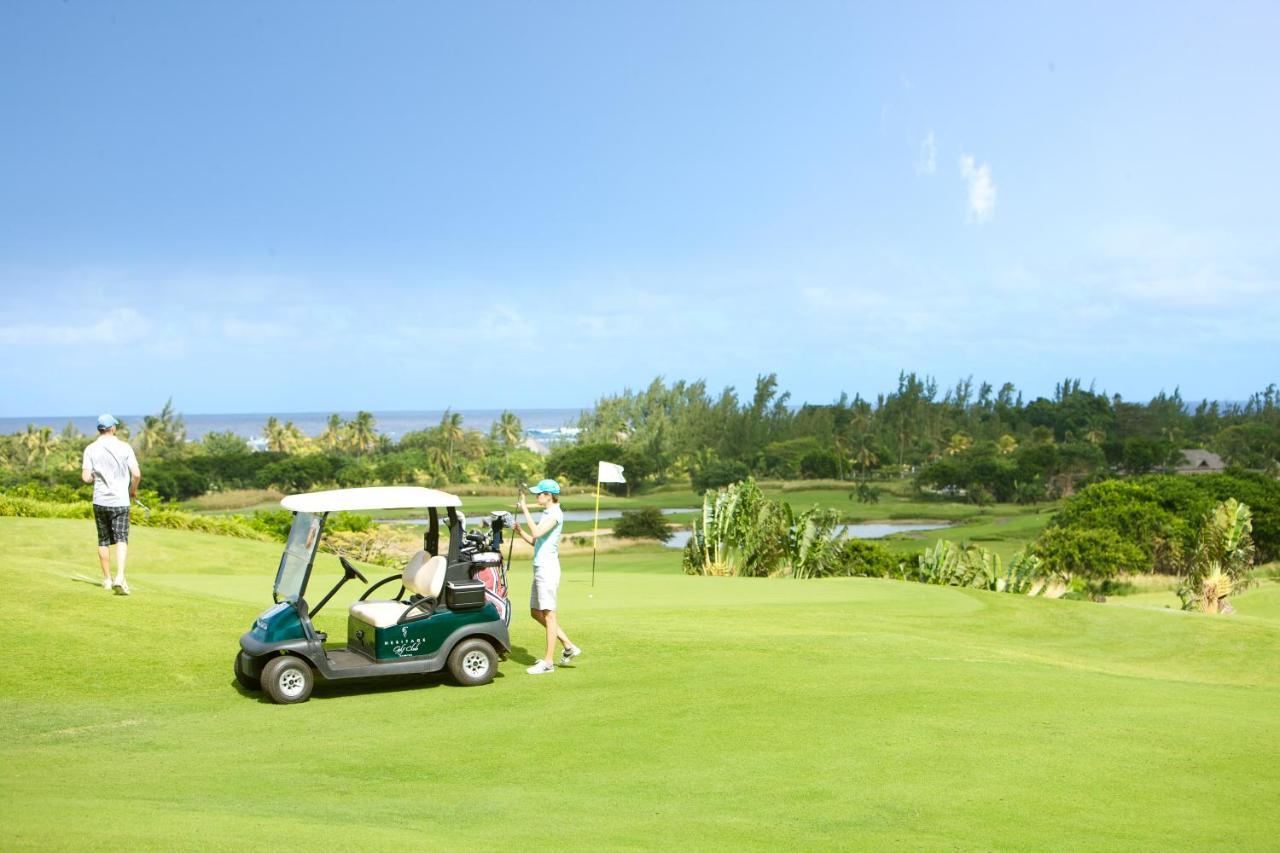 Heritage Le Telfair Golf & Wellness Resort Bel Ombre Exterior photo Golf cart