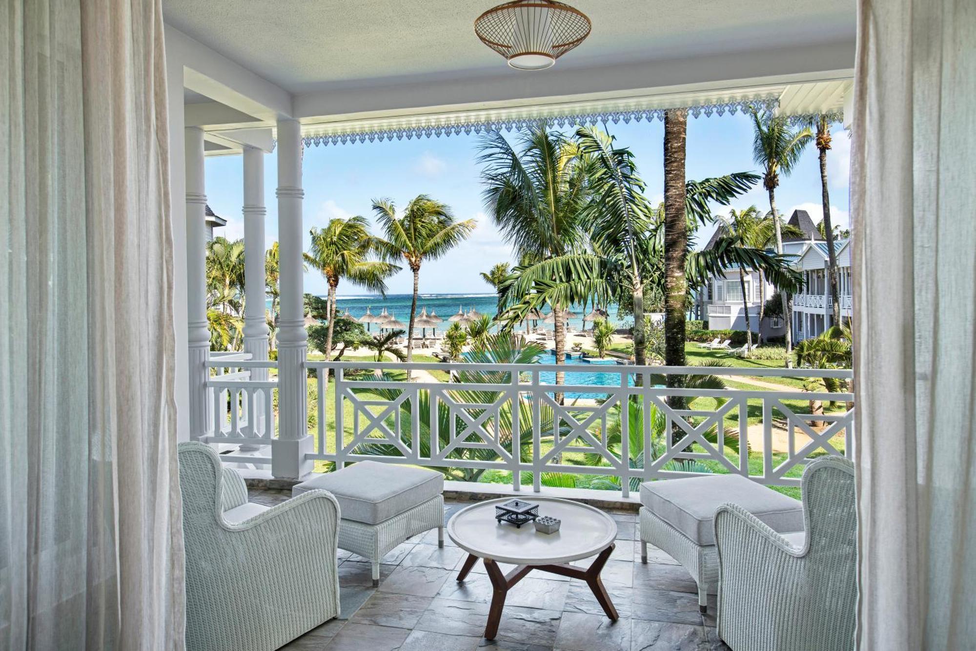 Heritage Le Telfair Golf & Wellness Resort Bel Ombre Room photo View from a suite at Sandals Royal Plantation